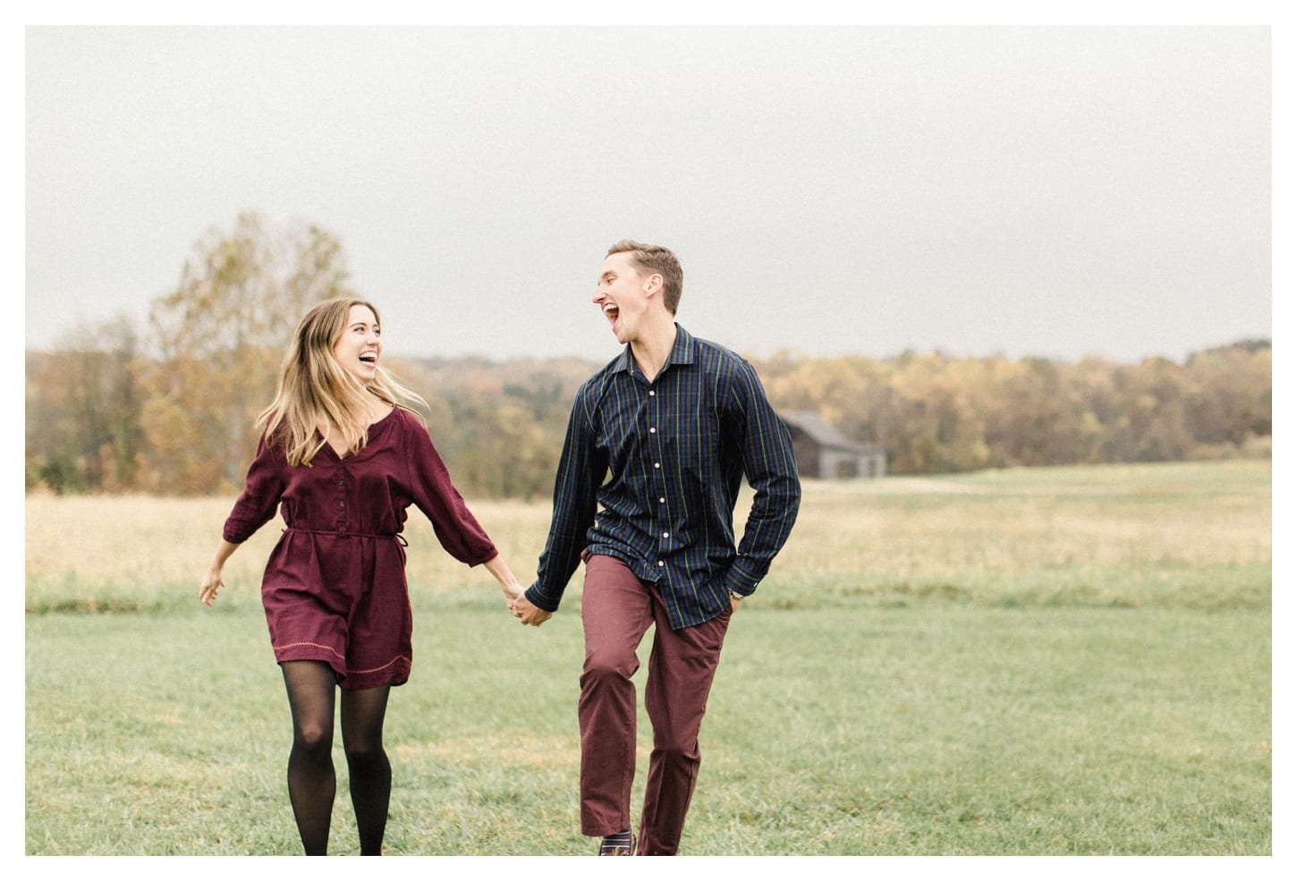 Panorama Farm engagement photographer