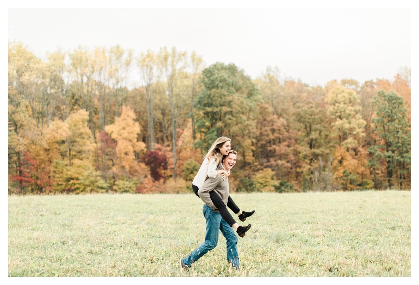 Panorama Farm engagement photographer