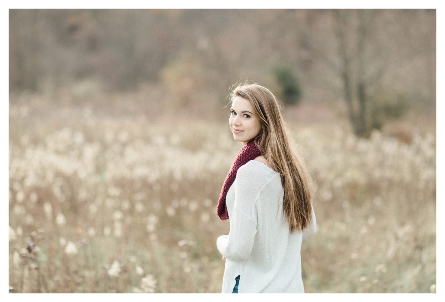 Blue Ridge Parkway senior portrait photographer