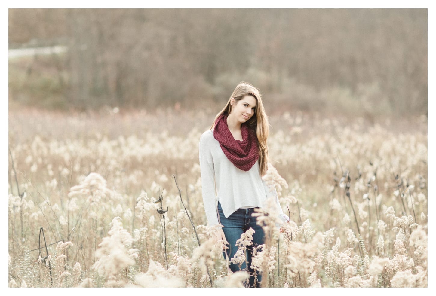 Blue Ridge Parkway senior portrait photographer