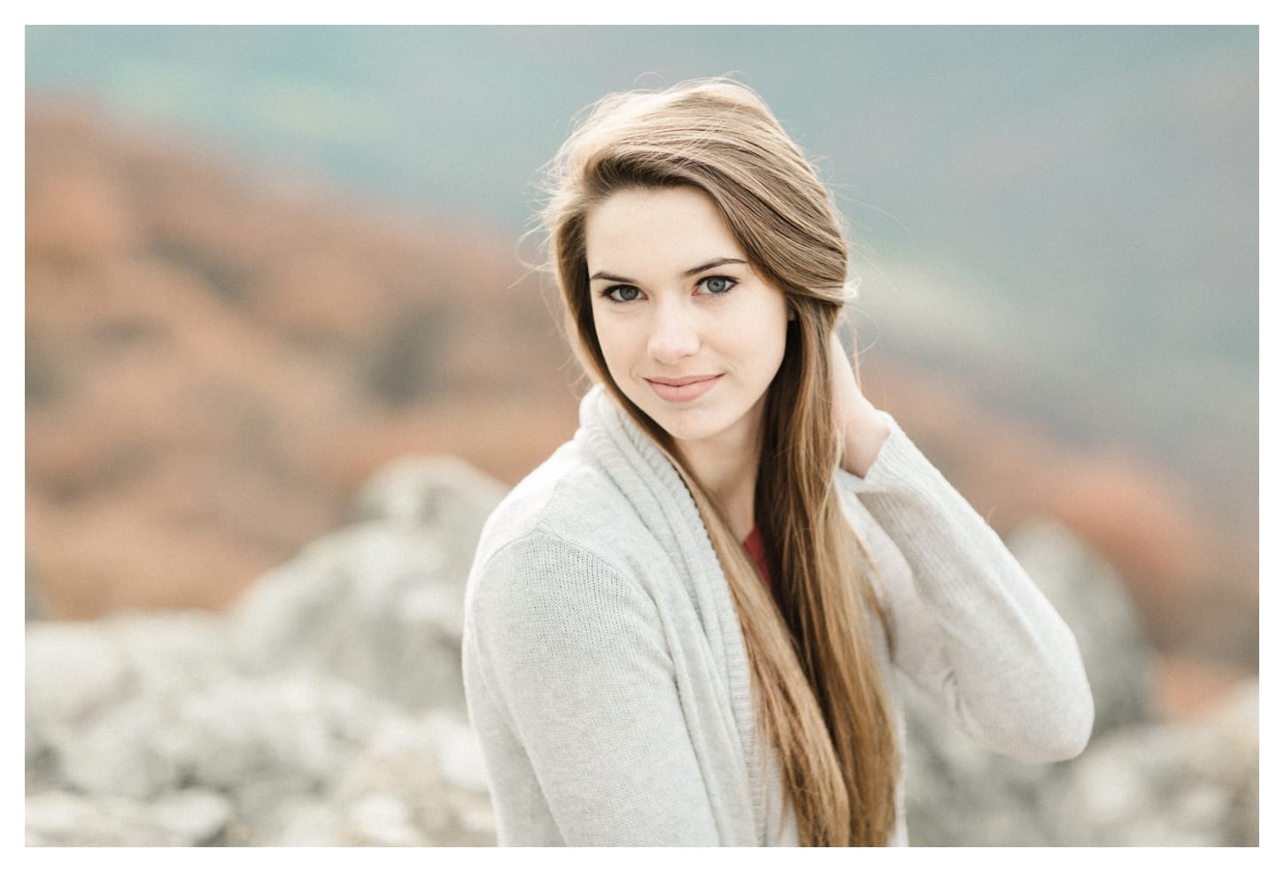 Blue Ridge Parkway senior portrait photographer