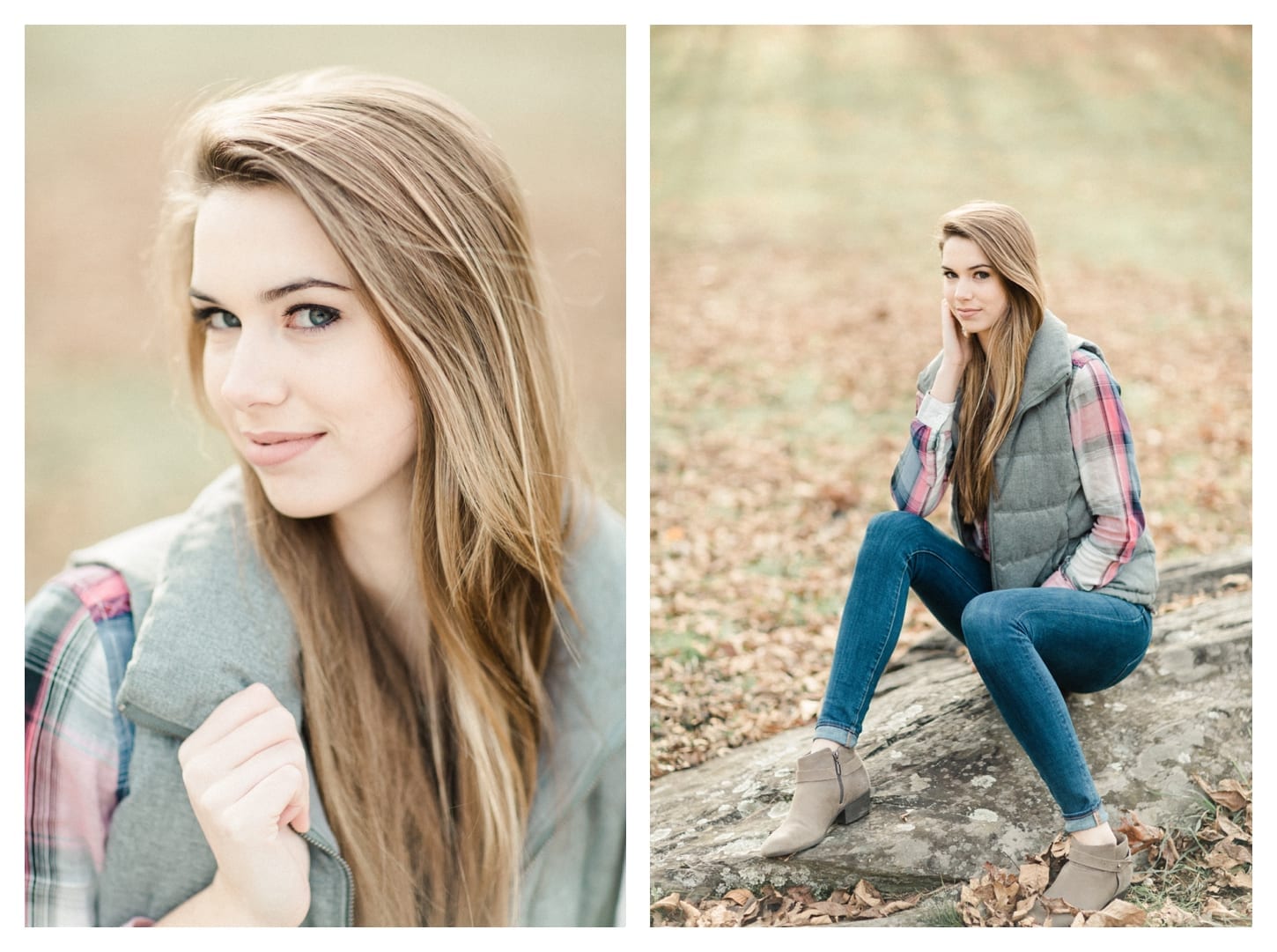 Blue Ridge Parkway senior portrait photographer