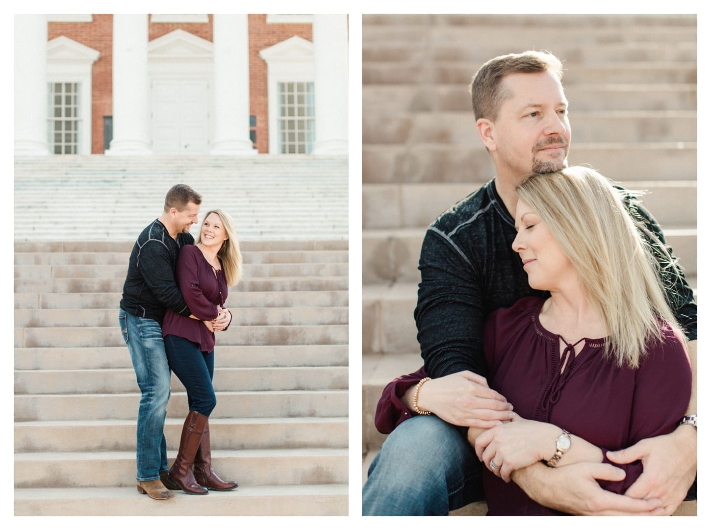 University of Virginia Engagement Photographer