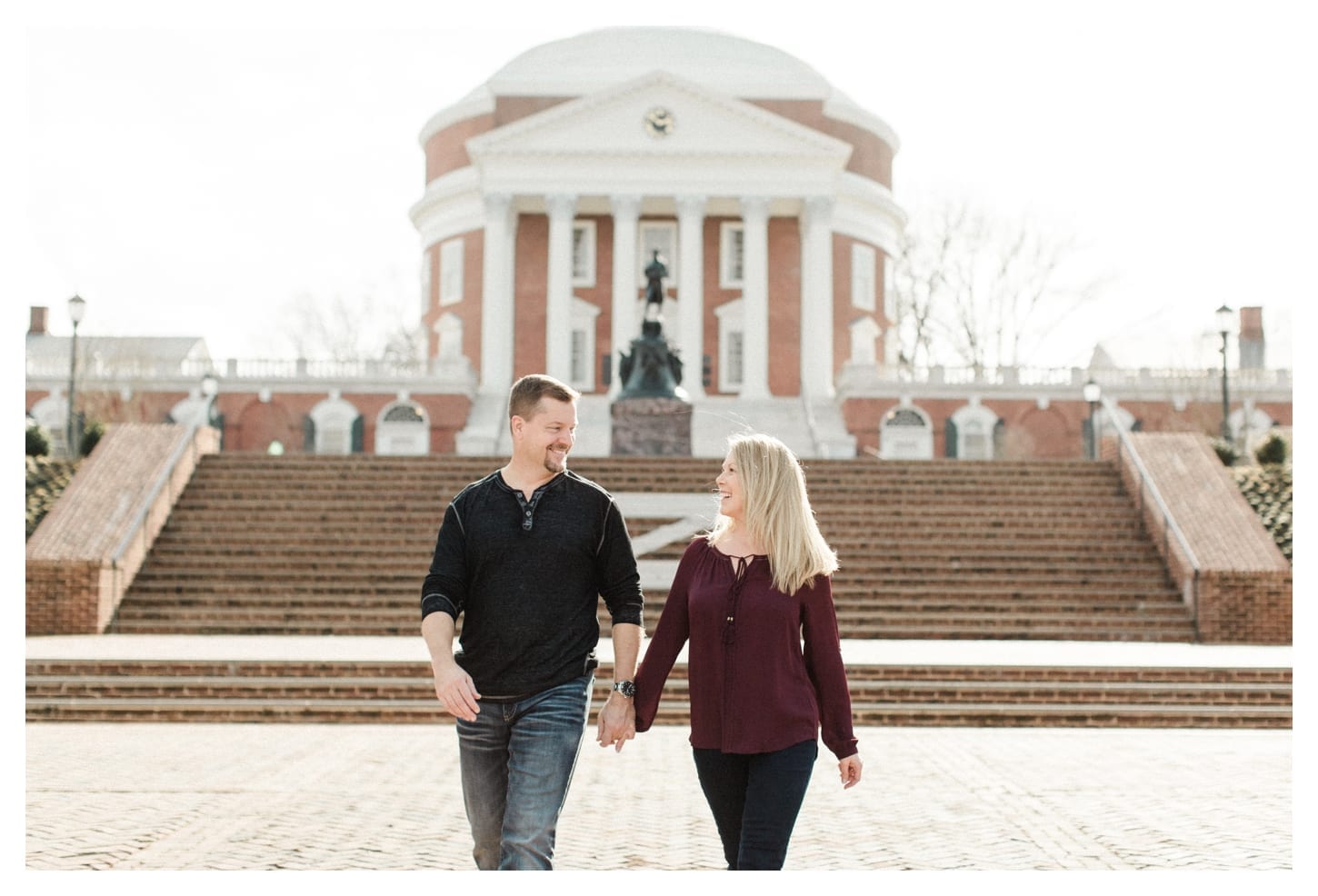 University of Virginia Engagement Photographer