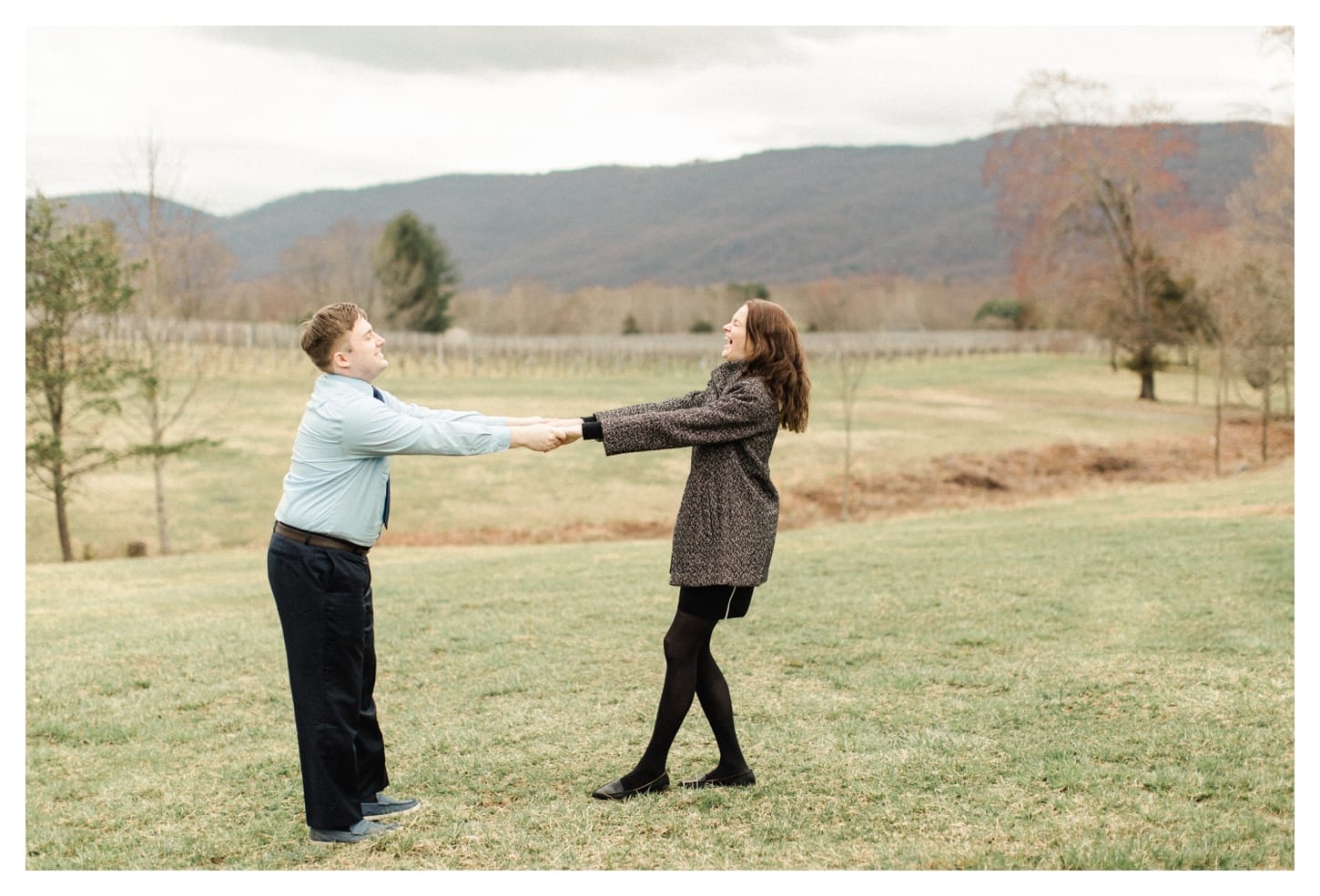 Veritas Winery proposal photographer