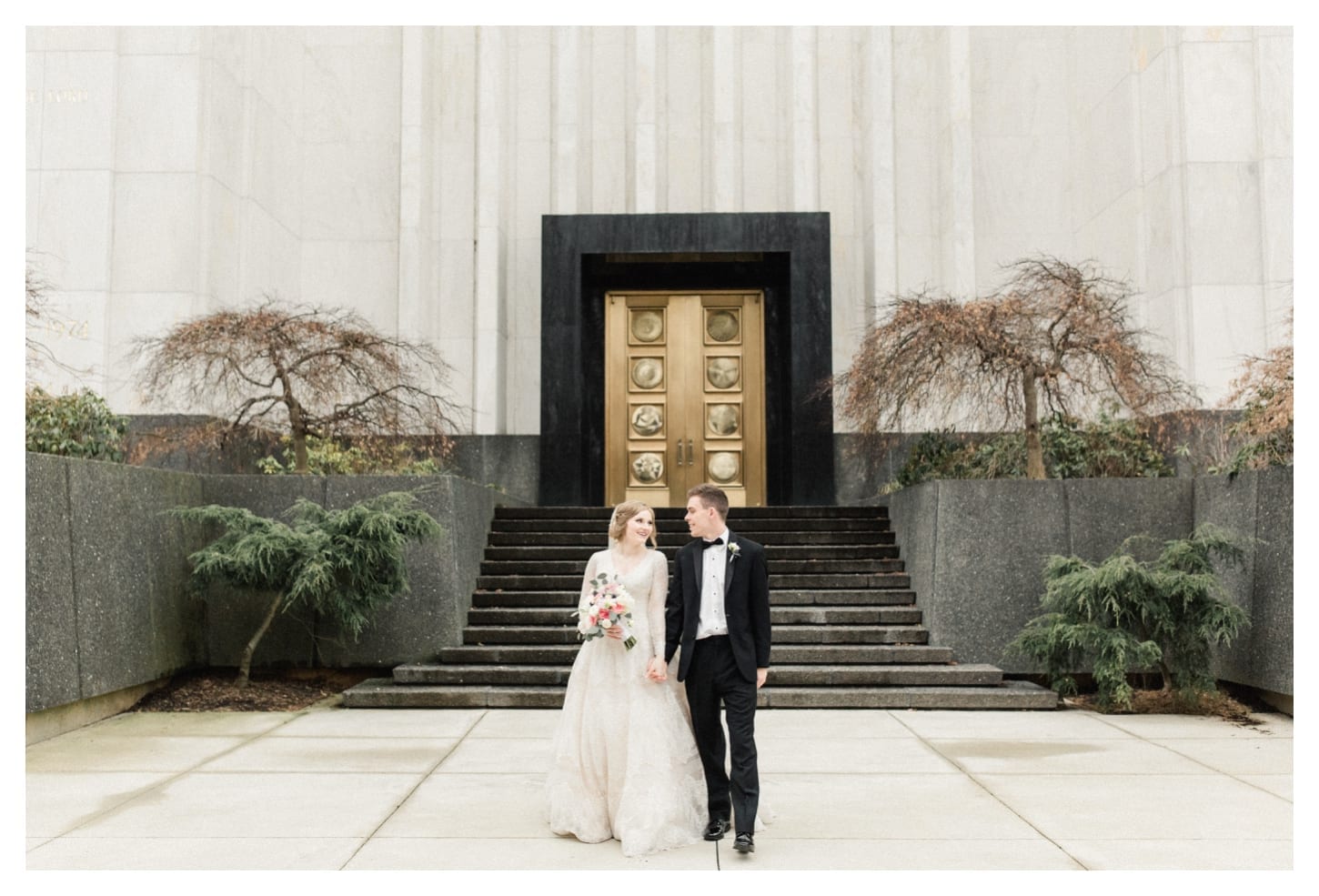 Washington D.C. LDS Temple wedding photographer