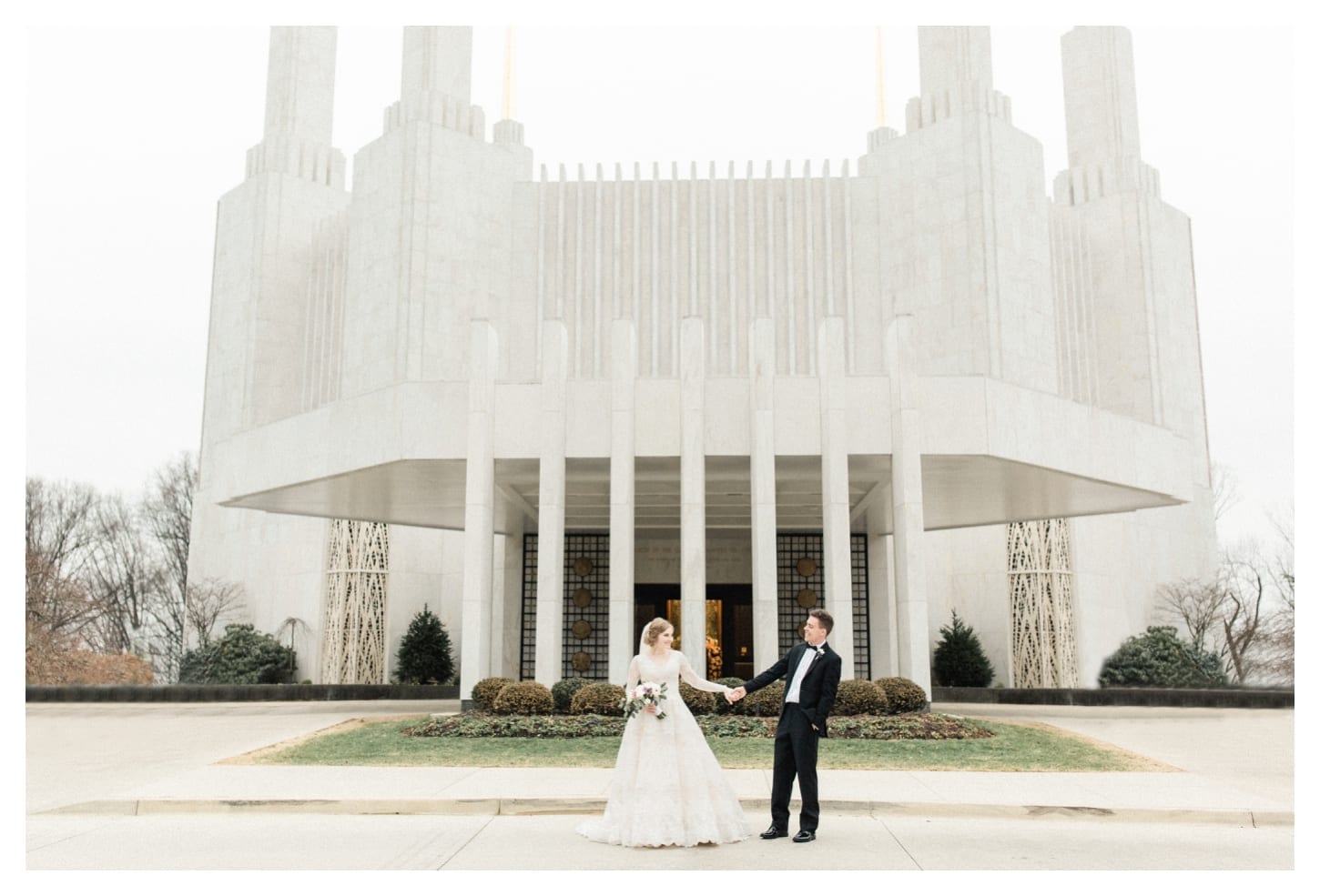 Washington D.C. LDS Temple wedding photographer