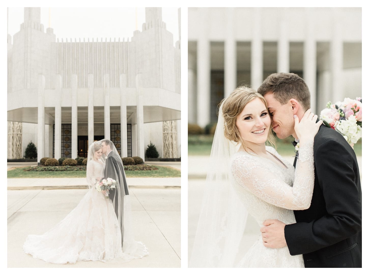 Washington D.C. LDS Temple wedding photographer