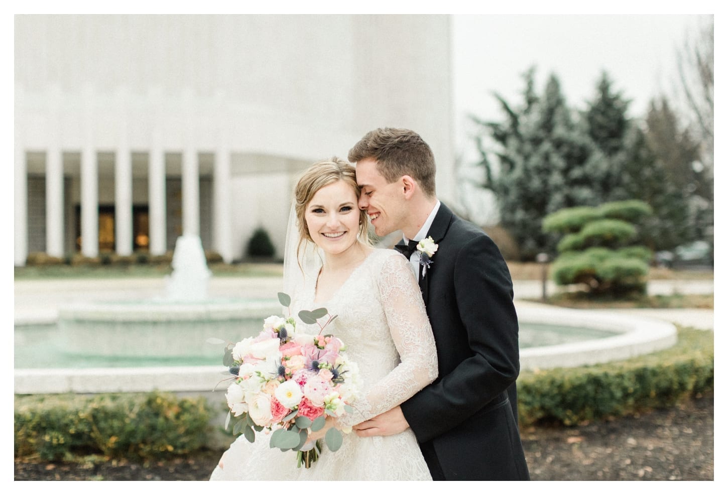 Washington D.C. LDS Temple wedding photographer