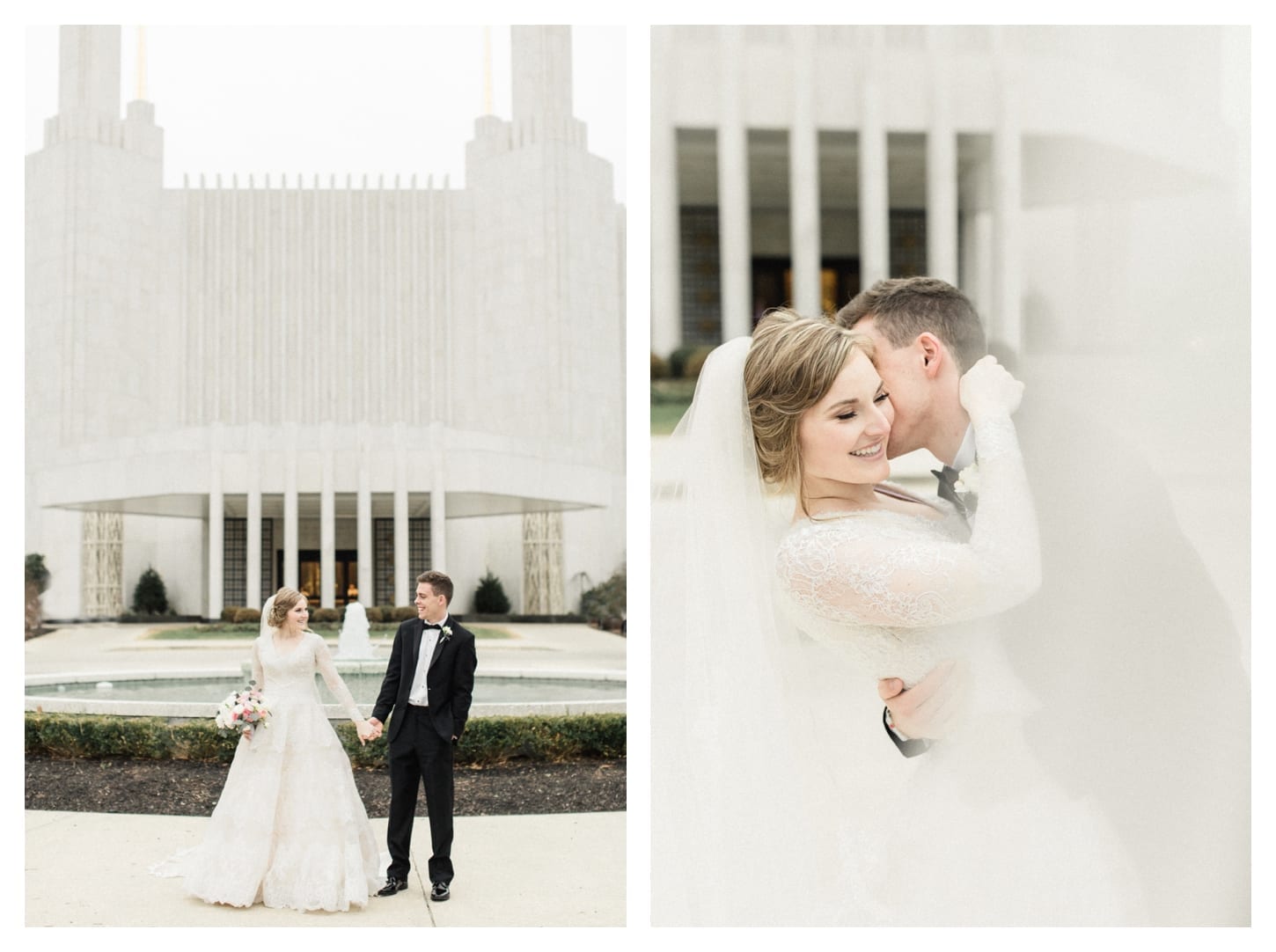 Washington D.C. LDS Temple wedding photographer