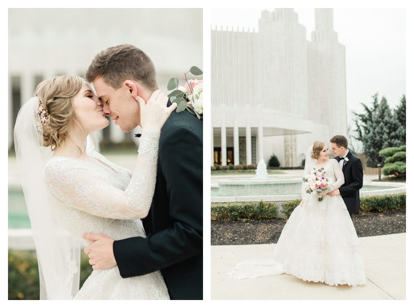 Washington D.C. LDS Temple wedding photographer