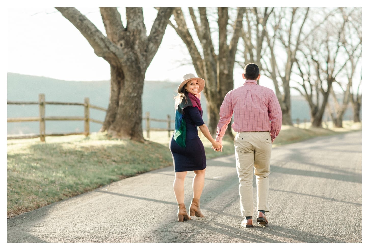 Ash Lawn Highland engagement photographer