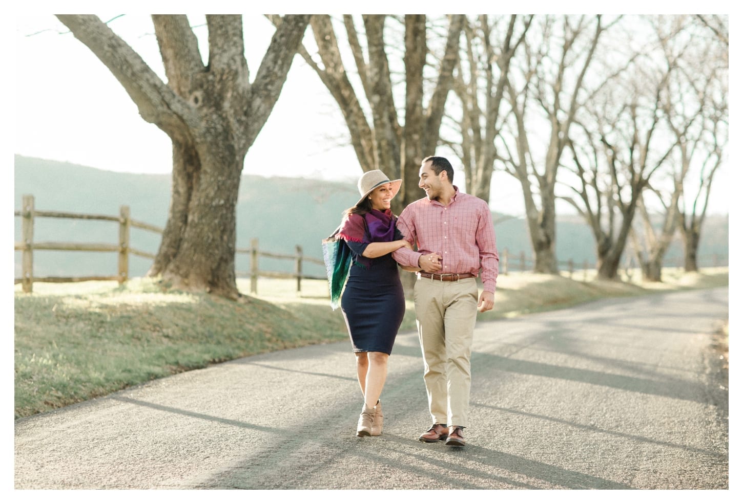 Ash Lawn Highland engagement photographer