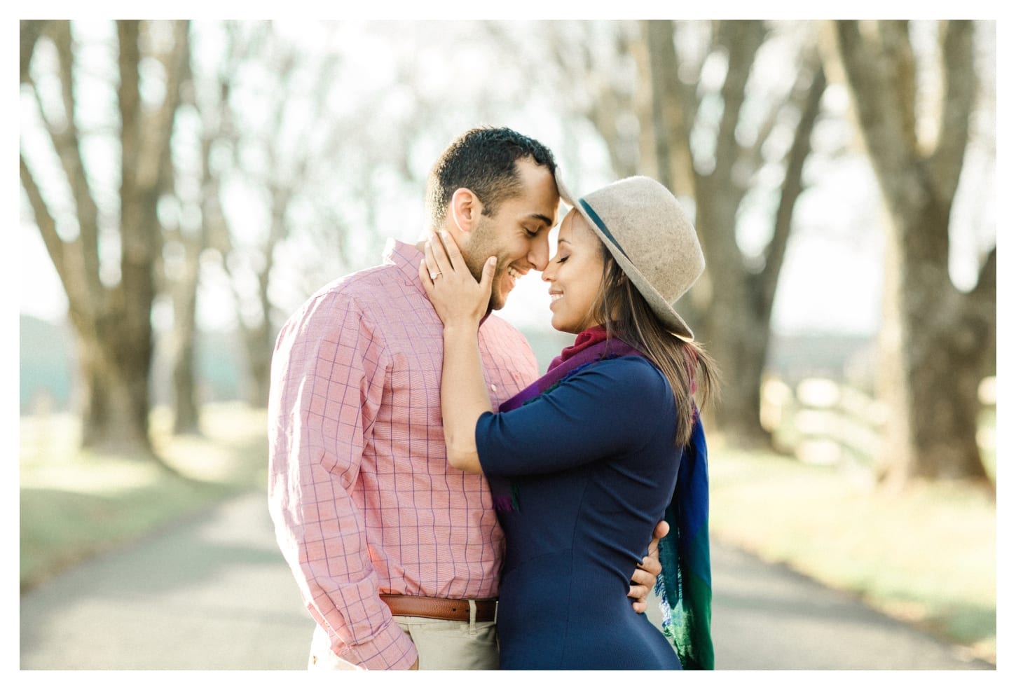 Ash Lawn Highland engagement photographer