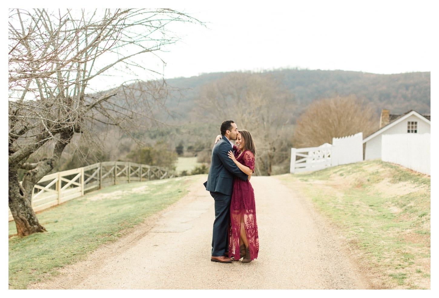 Ash Lawn Highland engagement photographer