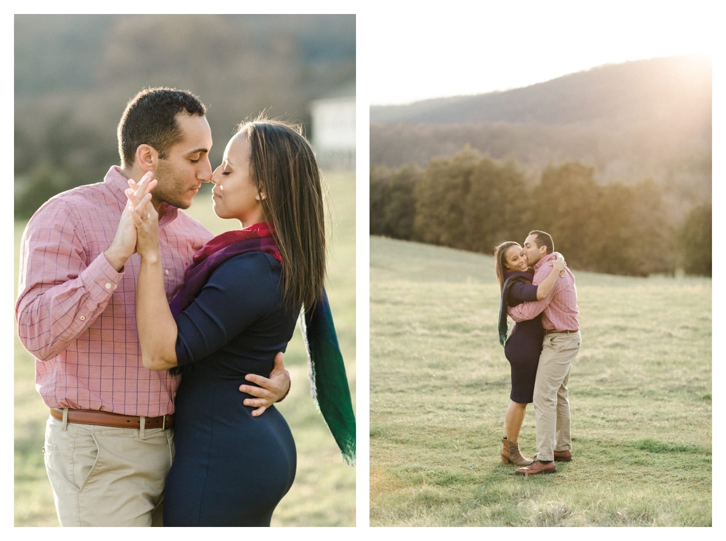 Ash Lawn Highland engagement photographer