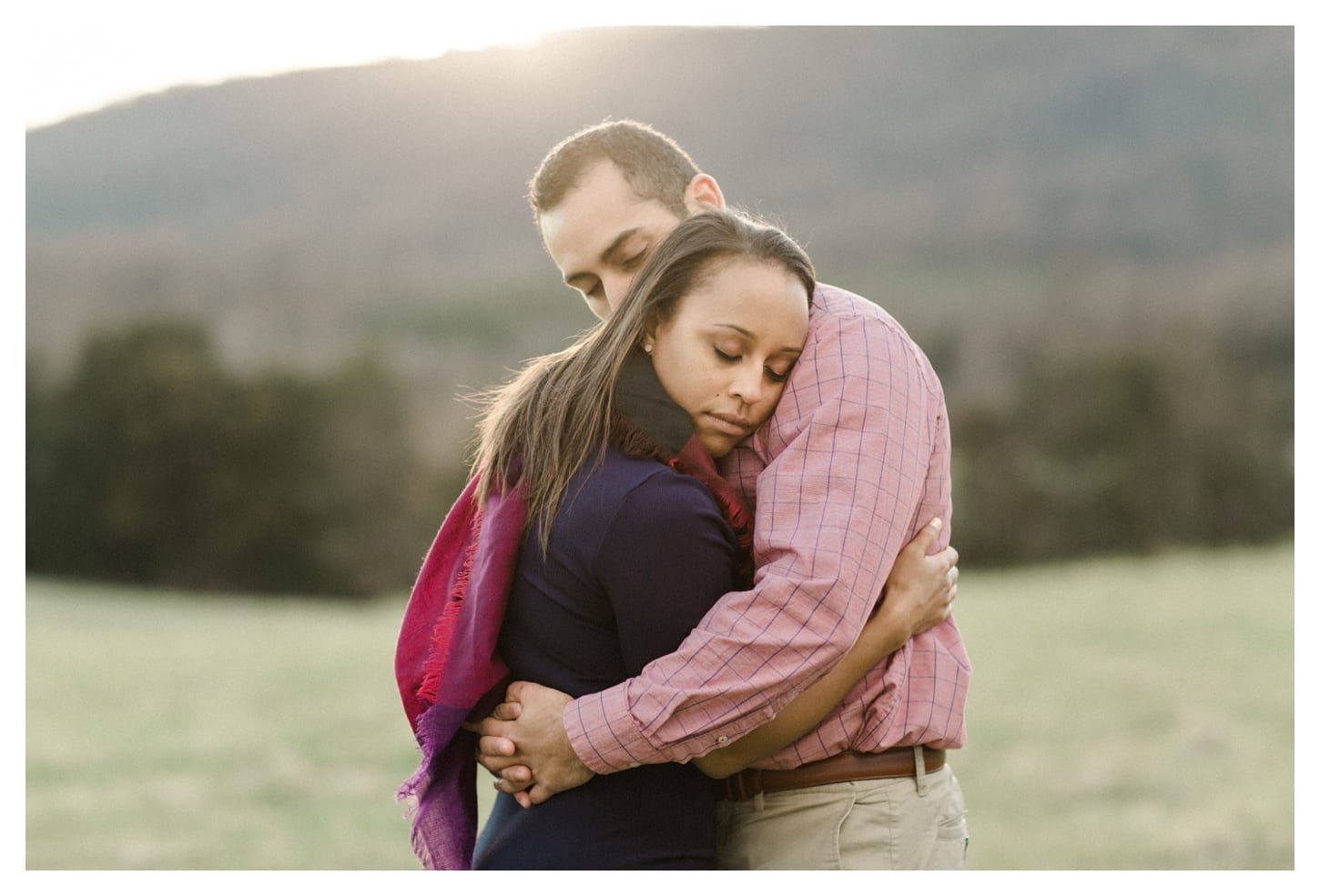 Ash Lawn Highland engagement photographer