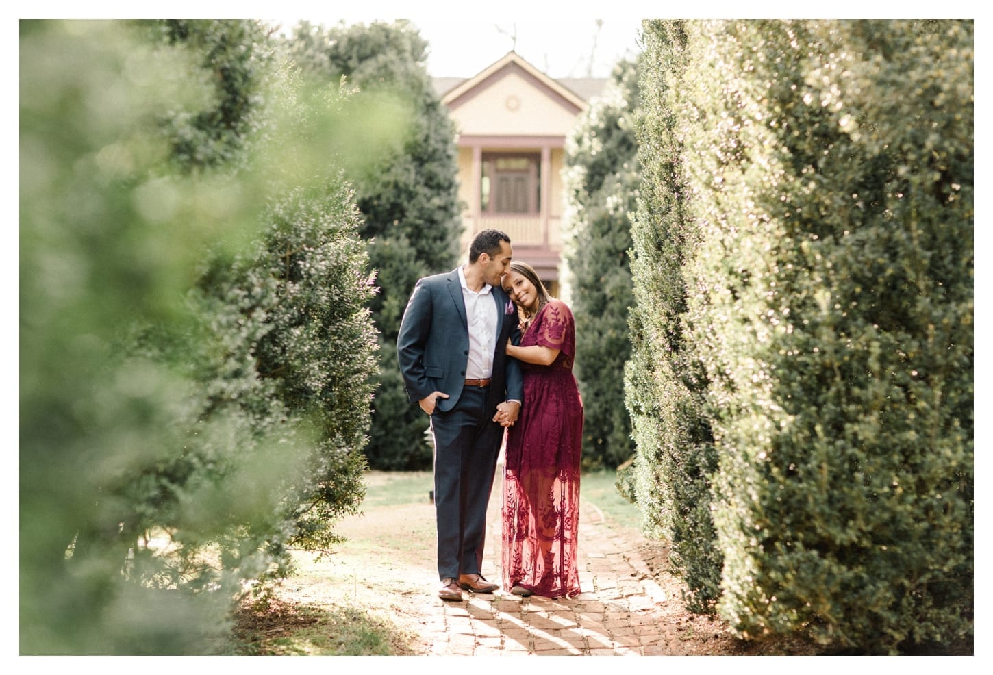 Ash Lawn Highland engagement photographer