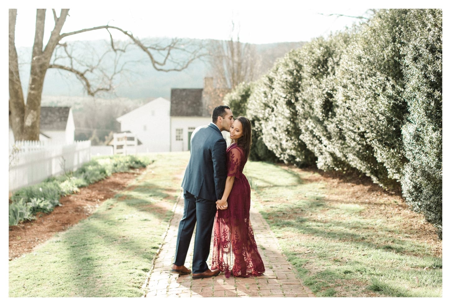 Ash Lawn Highland engagement photographer