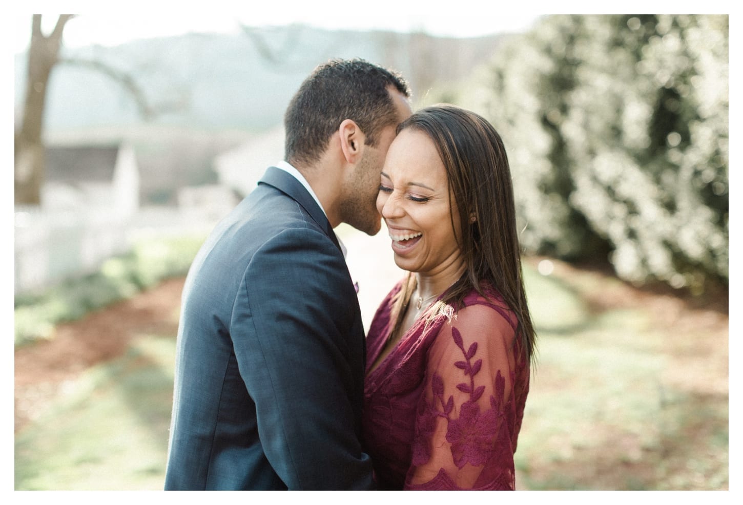 Ash Lawn Highland engagement photographer