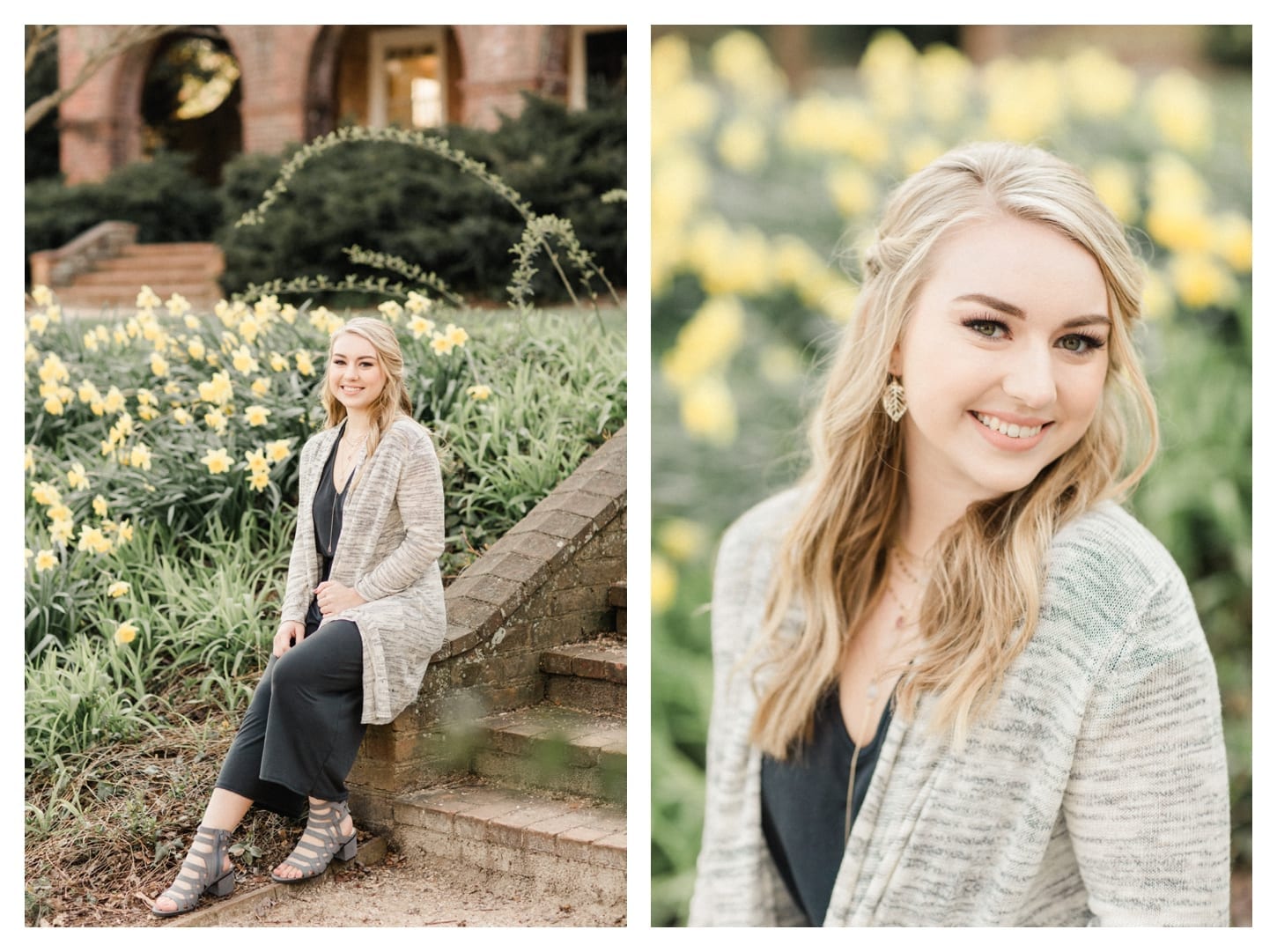 Charlottesville Virginia senior portrait photographer