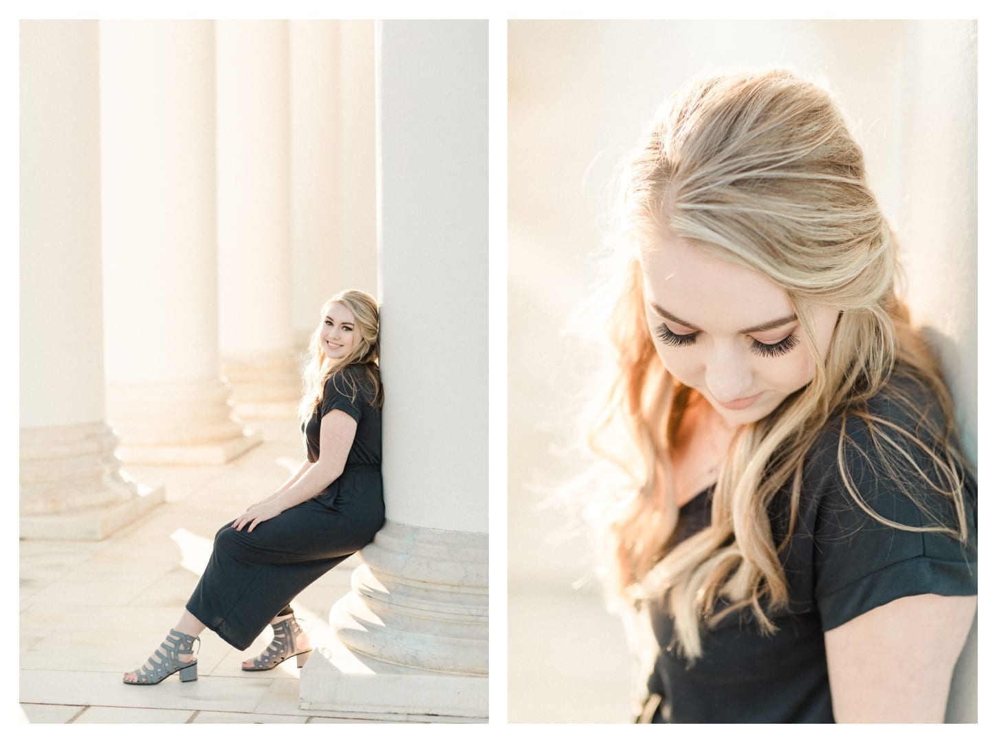 Charlottesville Virginia senior portrait photographer