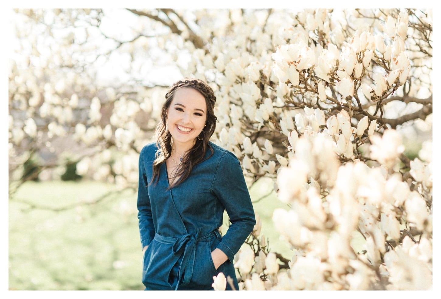 Charlottesville Virginia senior portrait photographer