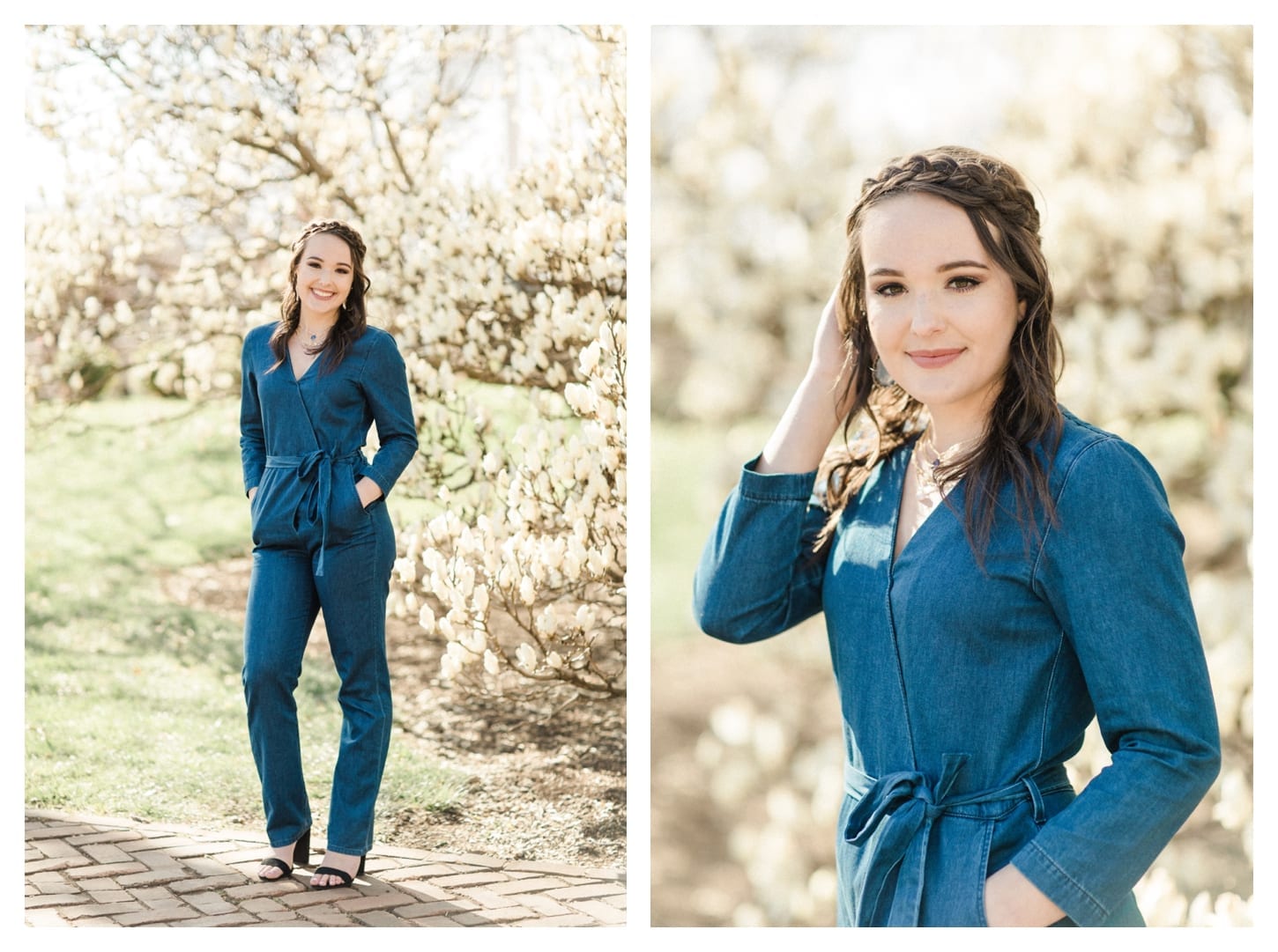 Charlottesville Virginia senior portrait photographer