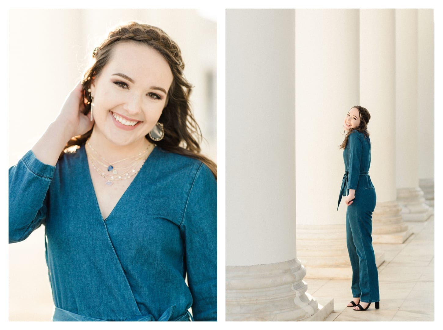 Charlottesville Virginia senior portrait photographer