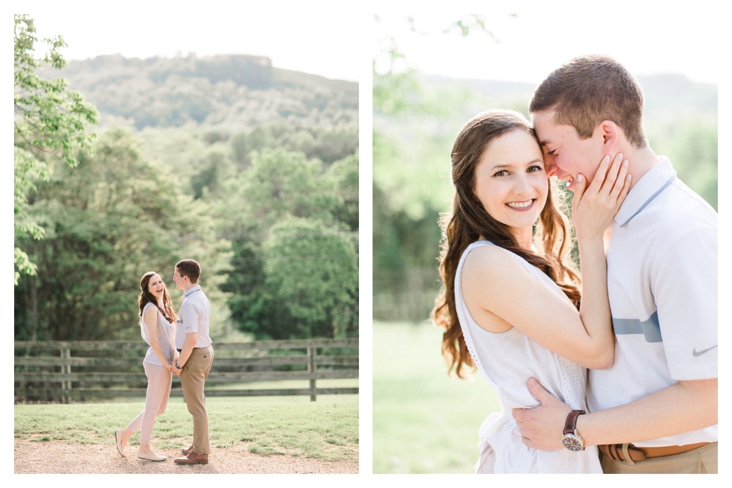 Ash Lawn Highland engagement photographer