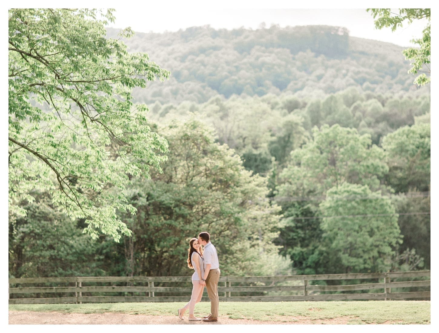 Ash Lawn Highland engagement photographer