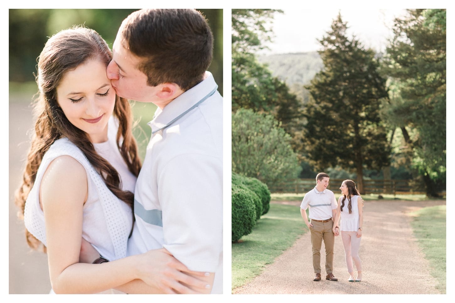 Ash Lawn Highland engagement photographer