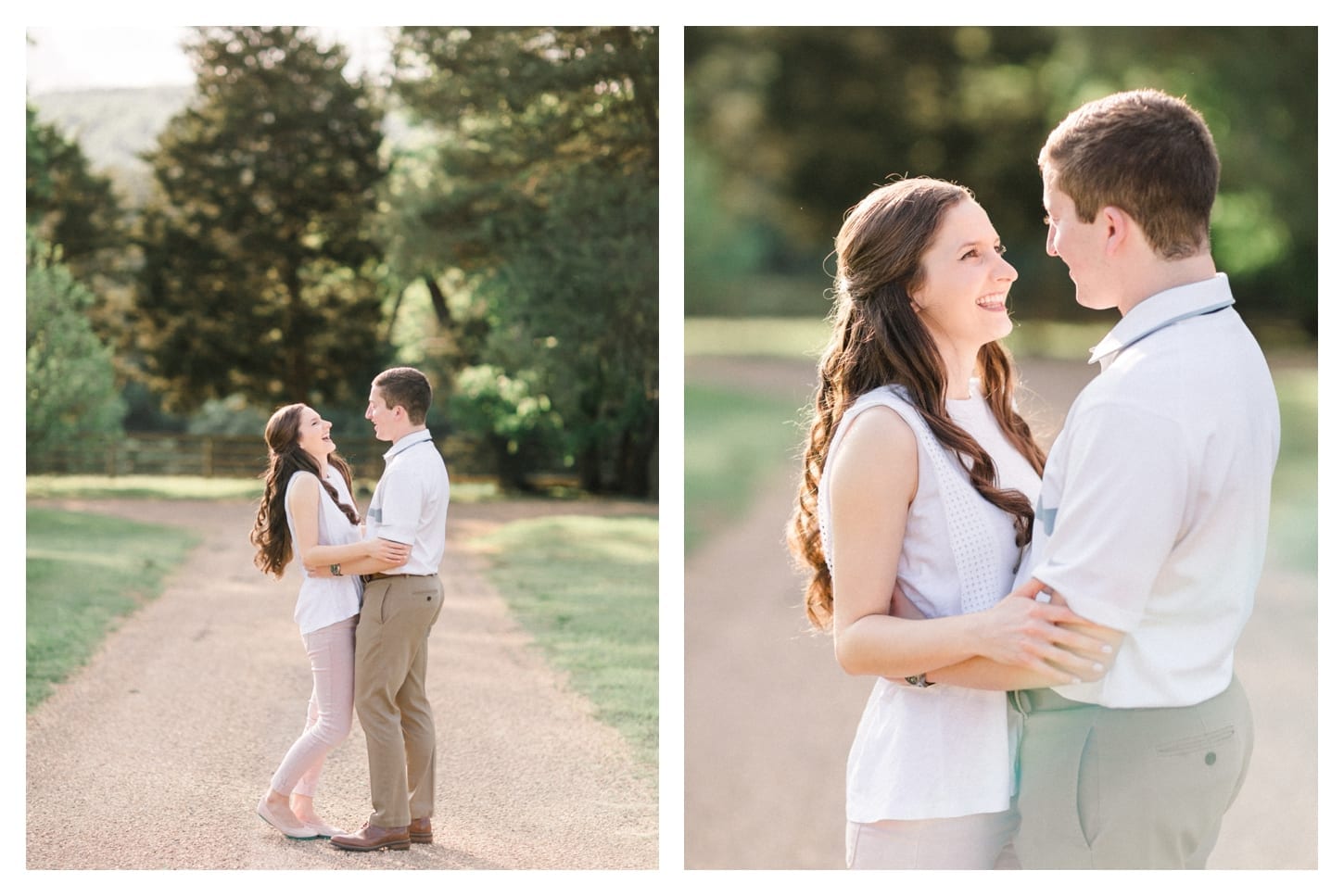 Ash Lawn Highland engagement photographer