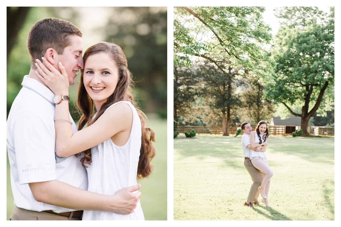 Ash Lawn Highland engagement photographer