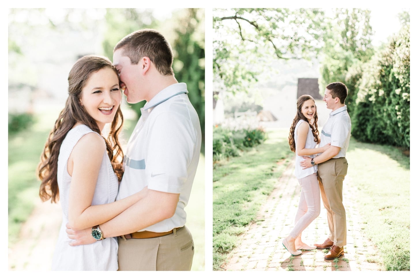 Ash Lawn Highland engagement photographer