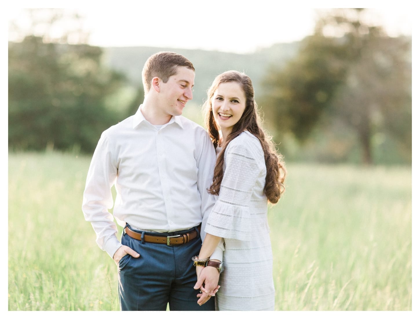 Ash Lawn Highland engagement photographer