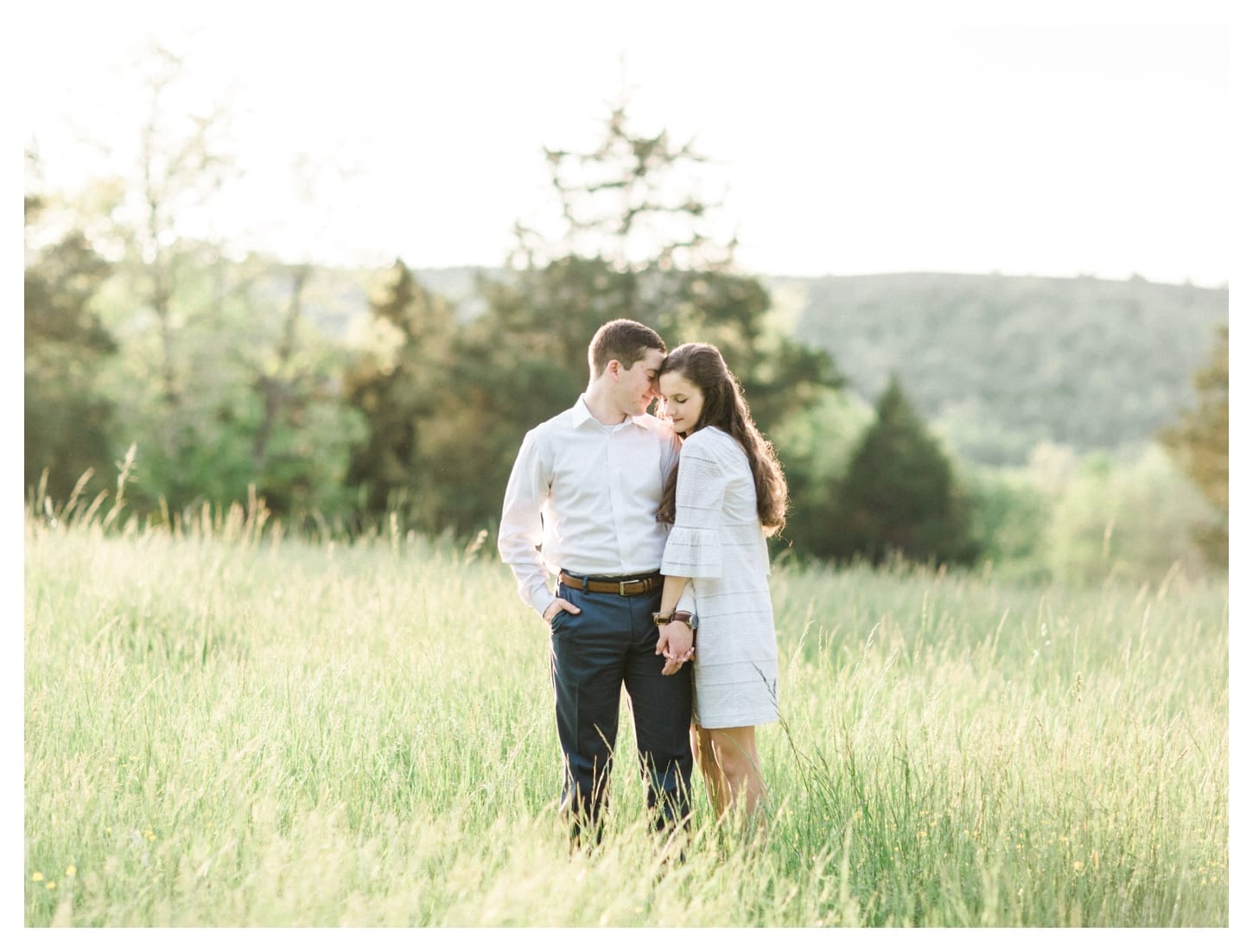 Ash Lawn Highland engagement photographer