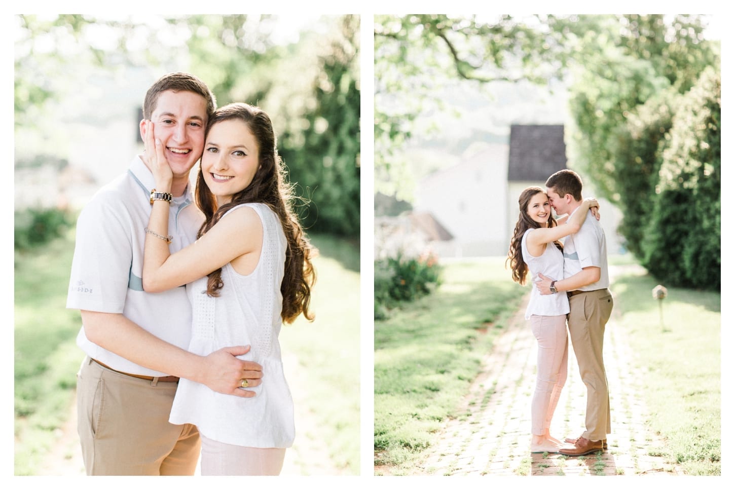 Ash Lawn Highland engagement photographer