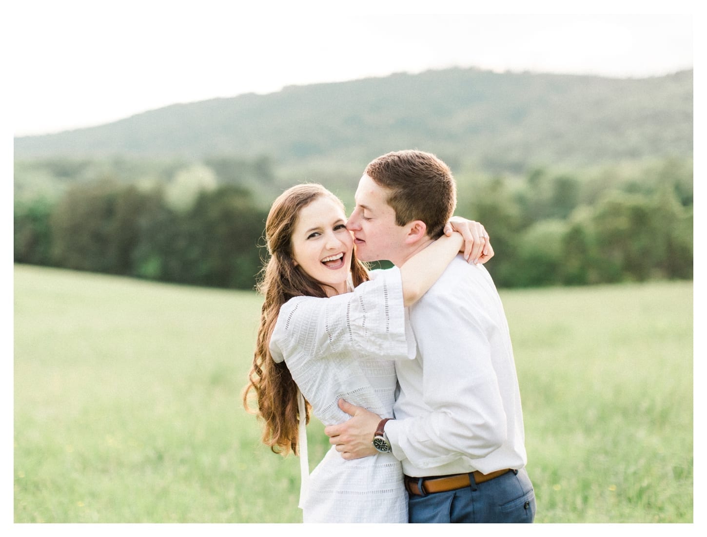 Ash Lawn Highland engagement photographer