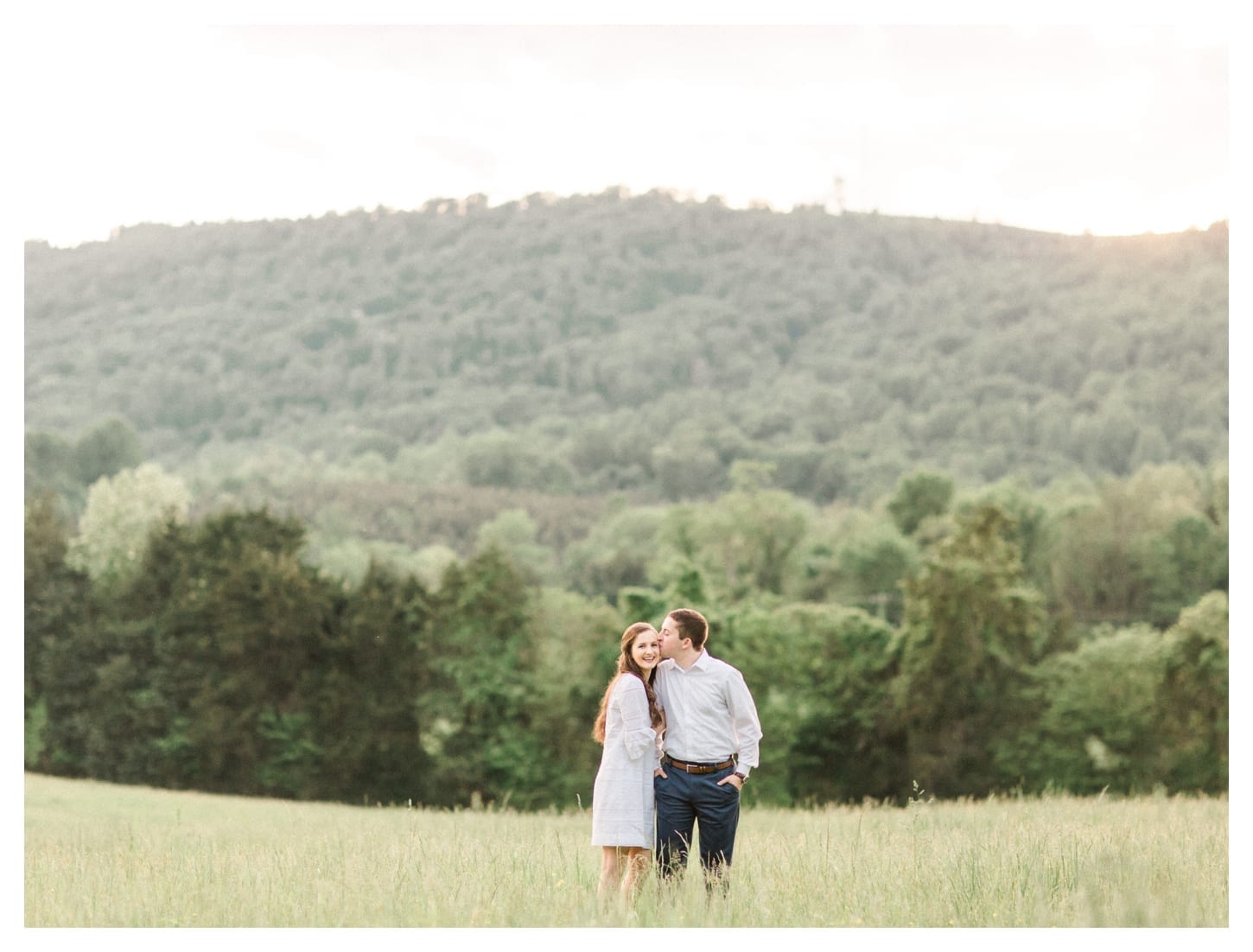 Ash Lawn Highland engagement photographer