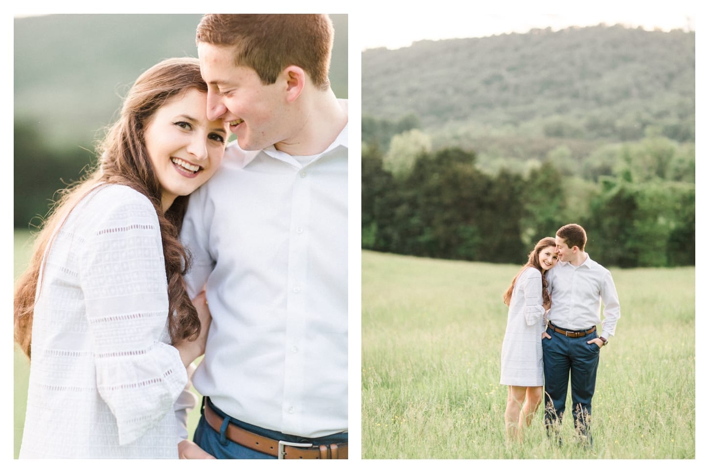 Ash Lawn Highland engagement photographer