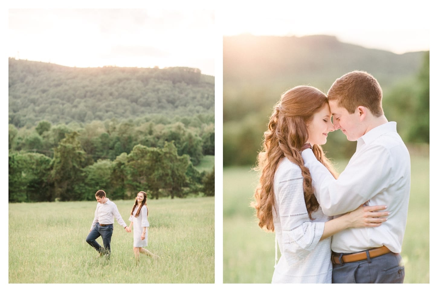 Ash Lawn Highland engagement photographer