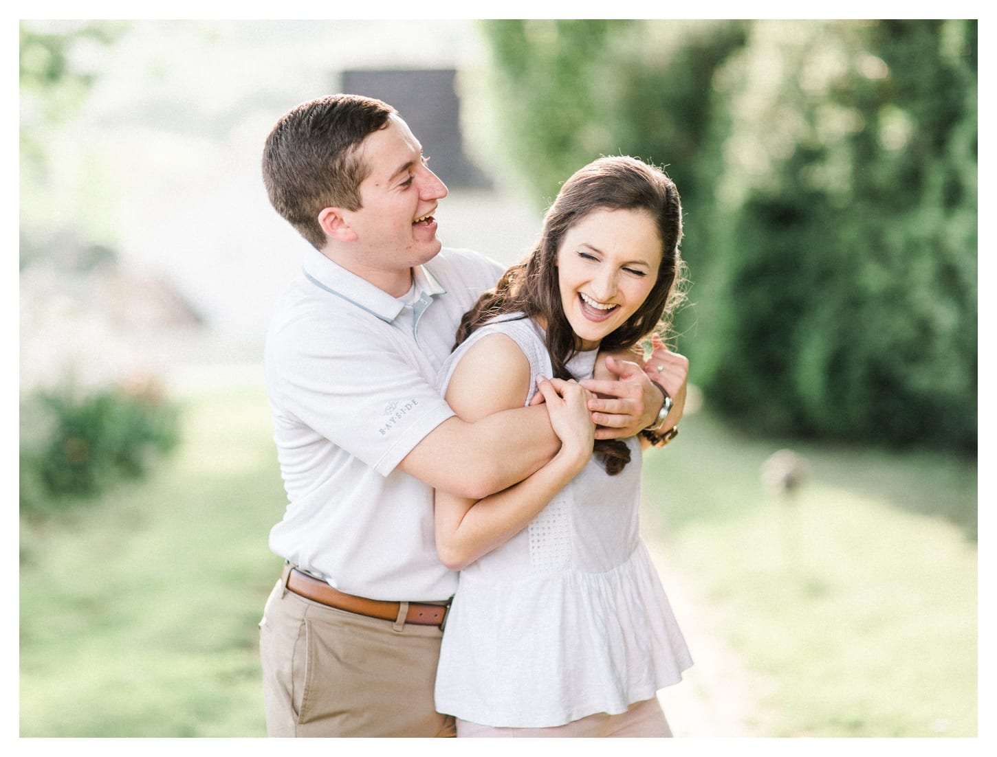 Ash Lawn Highland engagement photographer