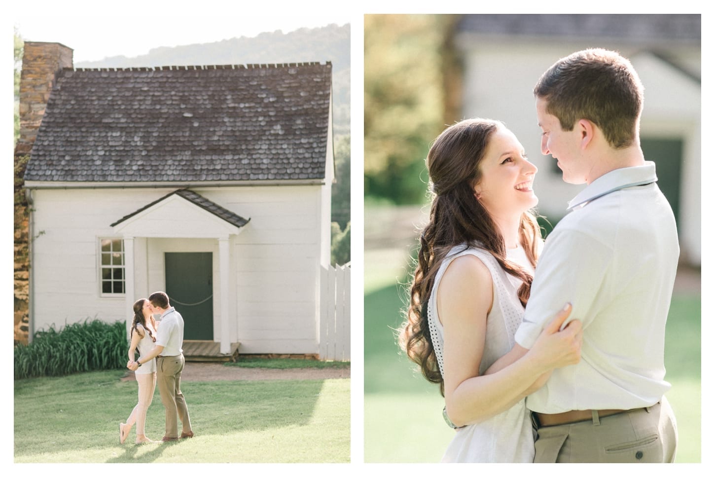 Ash Lawn Highland engagement photographer