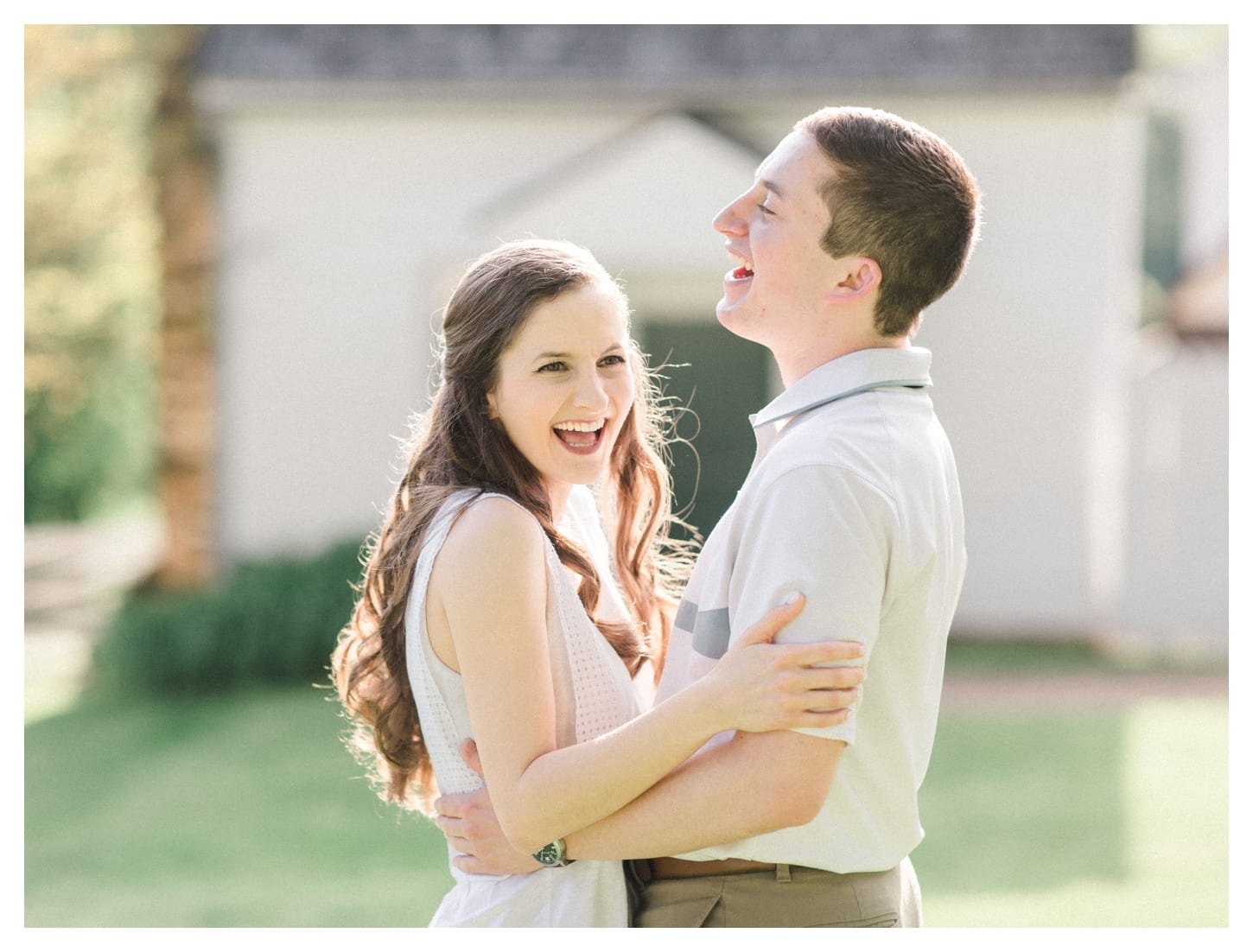 Ash Lawn Highland engagement photographer