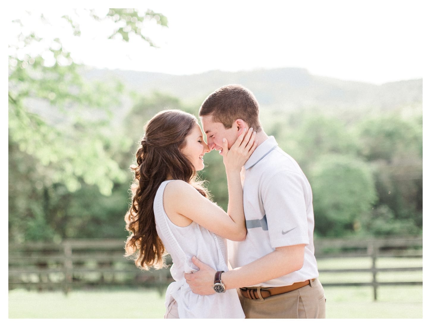 Ash Lawn Highland engagement photographer