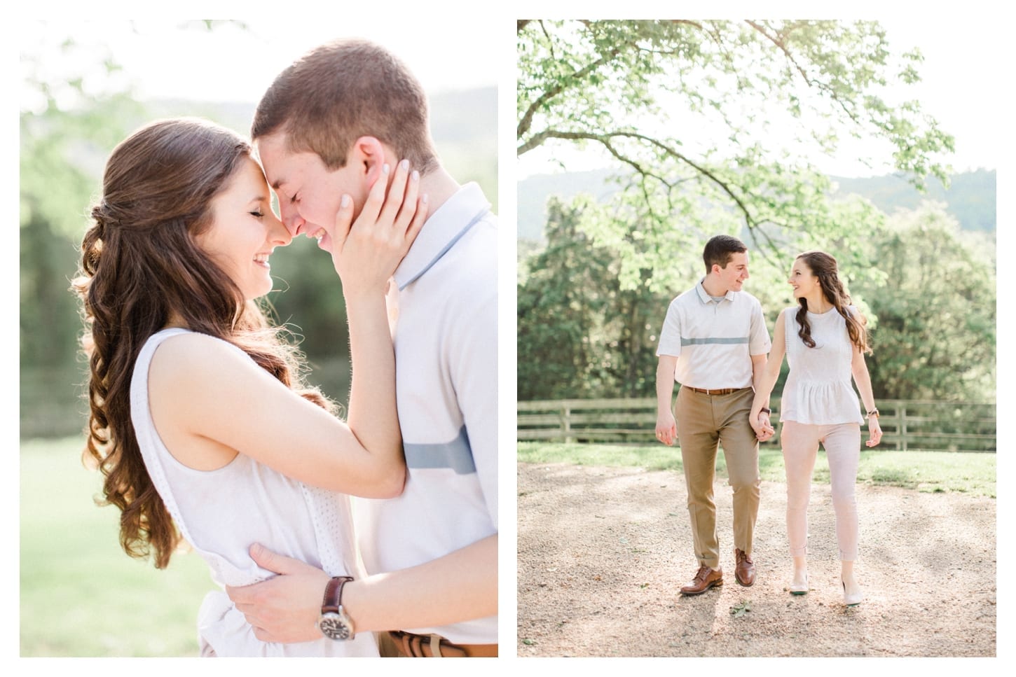 Ash Lawn Highland engagement photographer