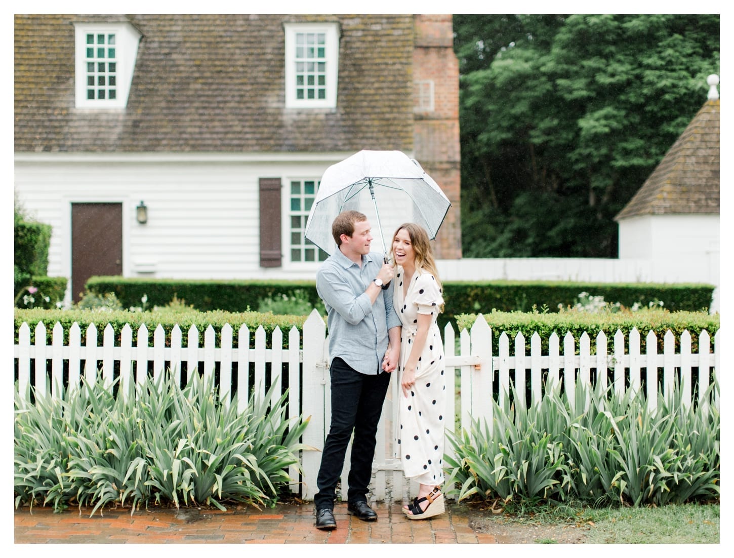 Colonial Williamsburg Virginia engagement photographer