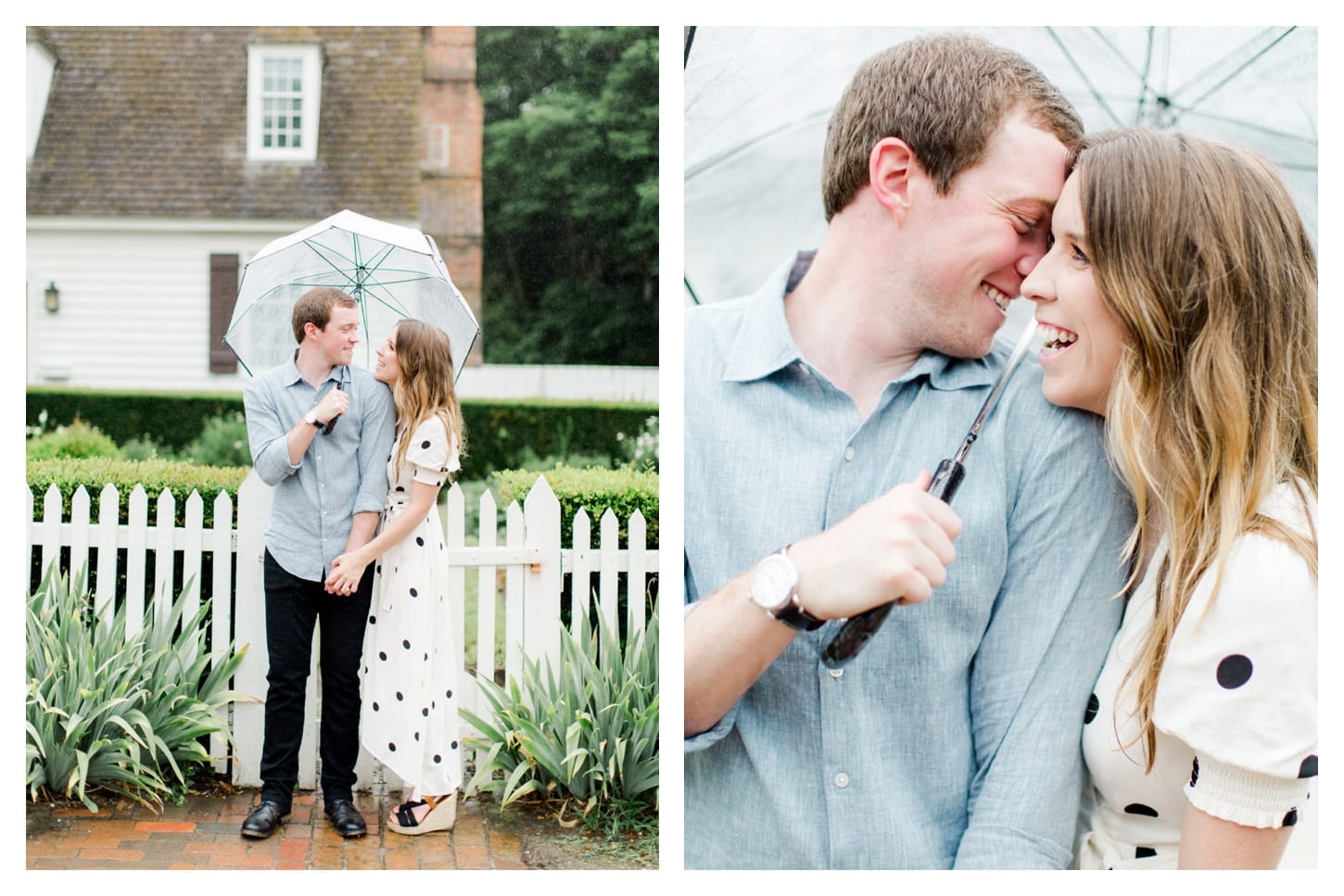 Colonial Williamsburg Virginia engagement photographer