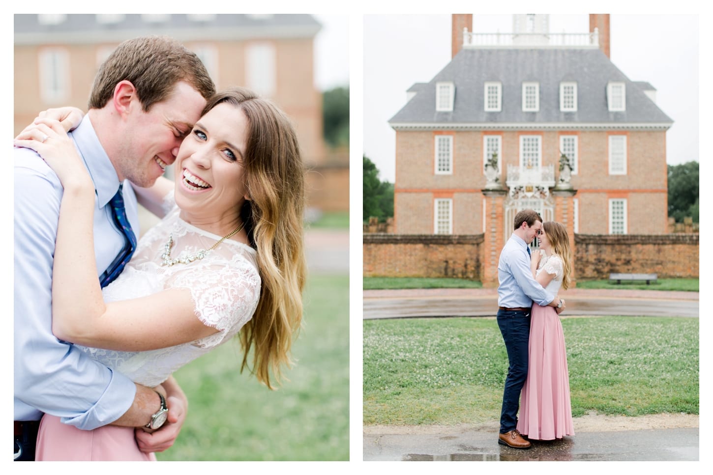 Colonial Williamsburg Virginia engagement photographer